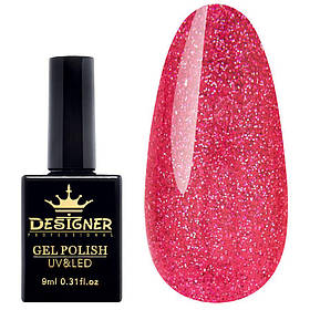 Гель-лак Дизайнер серії Diamond Kingdom для покриття нігтів, 9 мл "Рожевий колір із секретом" M329