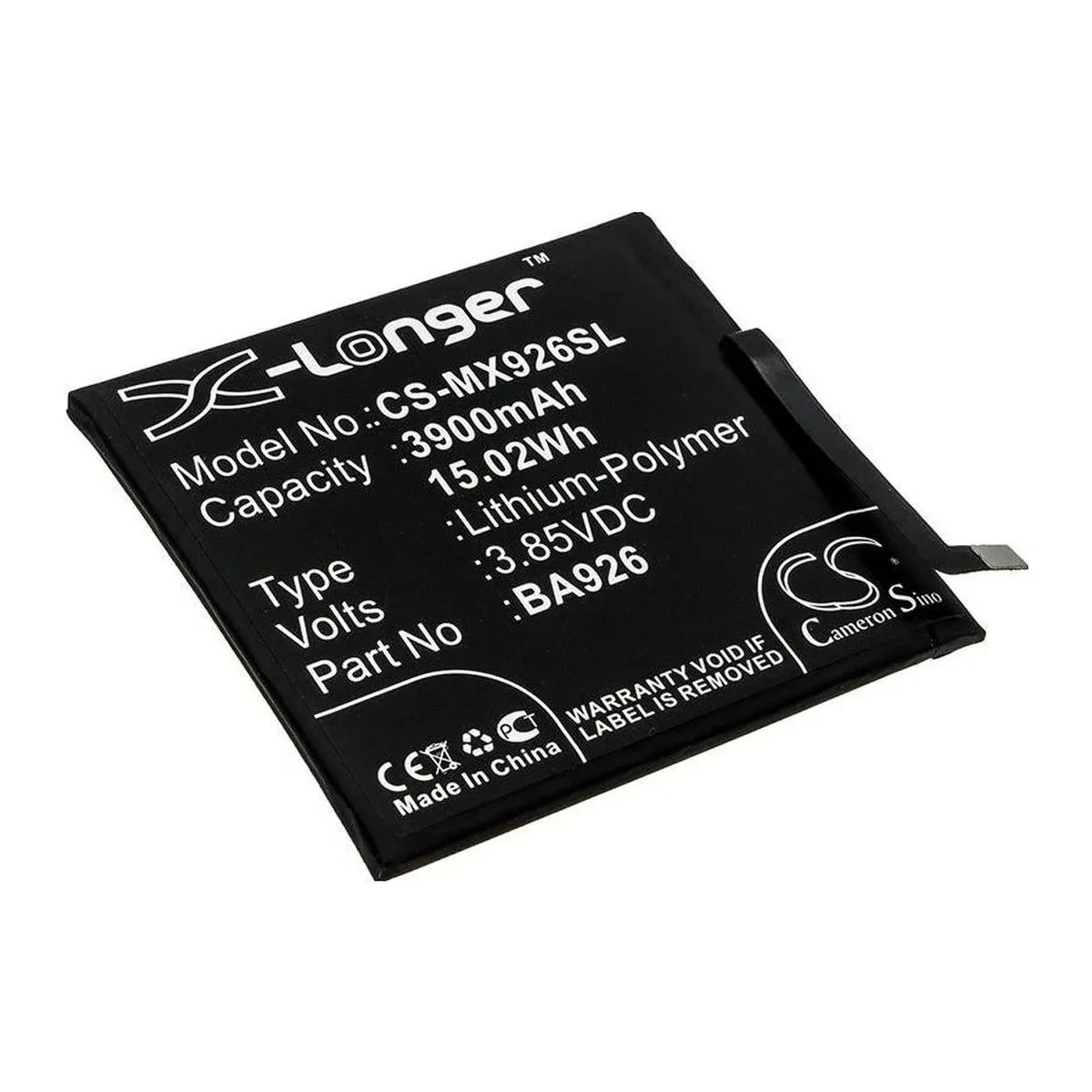 А Meizu BA926 3900 mAh батарея аккумулятор на мейзу