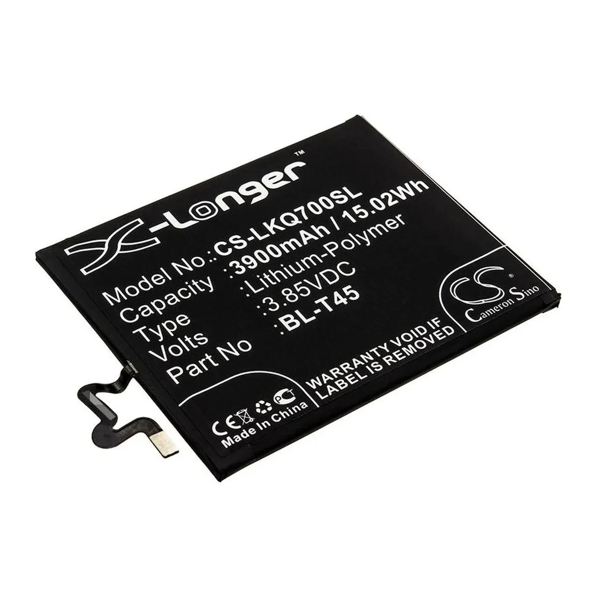 А BL-T45 (CS-LKQ700SL) LG Q70 K50S (2019) (3900 mAh батарея аккумулятор на лж элджи, фото 1