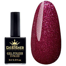 Гель-лак Дизайнер серії Diamond Kingdom для покриття нігтів, 9 мл "Кизил" N366