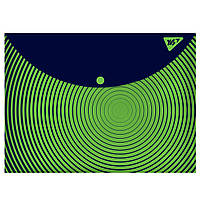 Папка-конверт YES на кнопці А4  "Labyrinth"