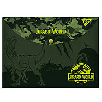 Папка-конверт YES на кнопці А4 "JURASSIC WORLD"