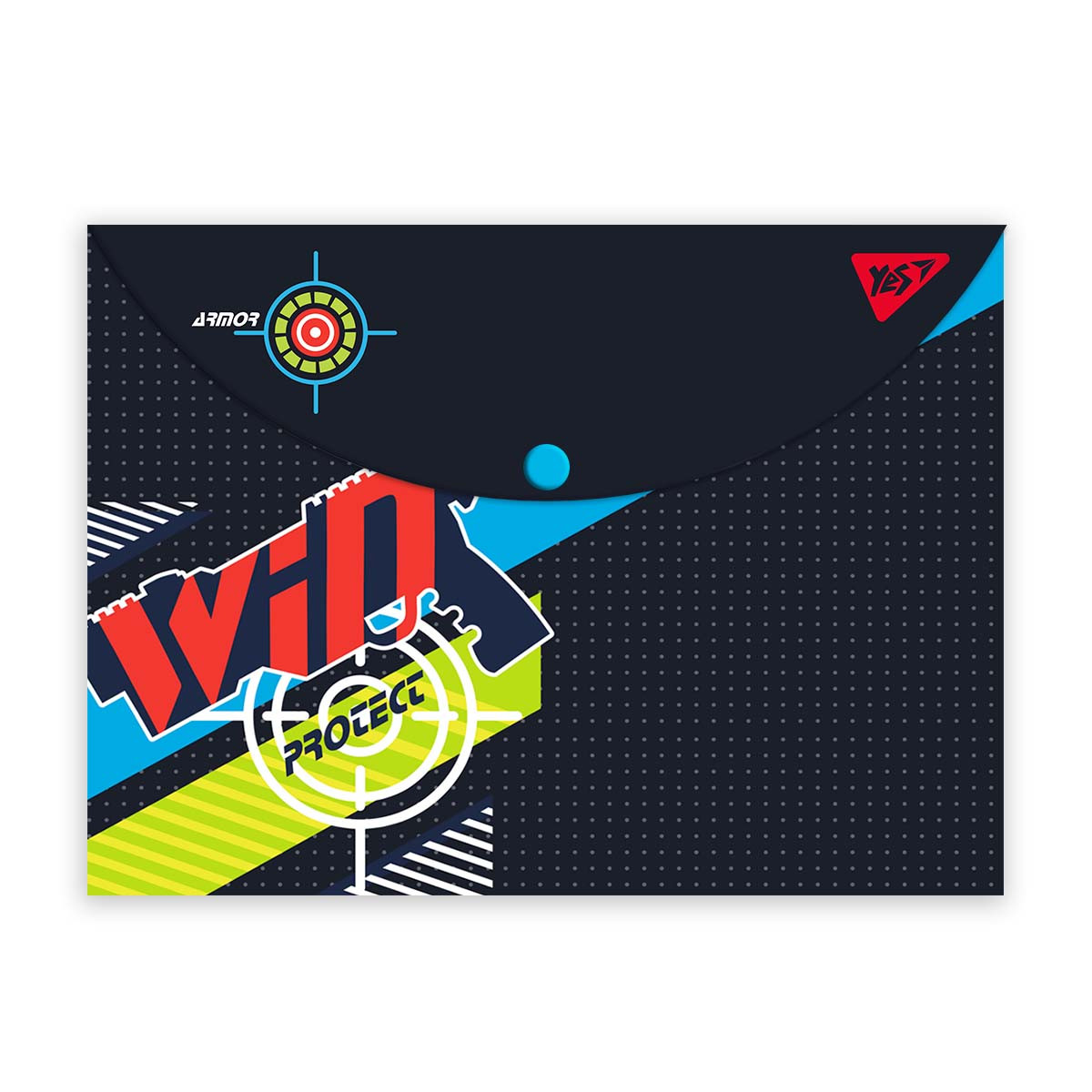 Папка-конверт YES на кнопці А4 Blaster, фото 1