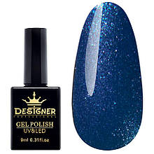 Гель-лак Дизайнер серії Diamond Kingdom для покриття нігтів, 9 мл "Байкал" O396