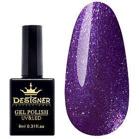 Гель-лак Дизайнер серії Diamond Kingdom для покриття нігтів, 9 мл "Черничні поля вночі" M343