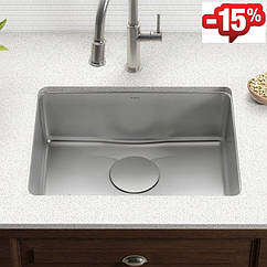 Мийка під стільницю матова 629х480х229 KRAUS Dex KD1US25B