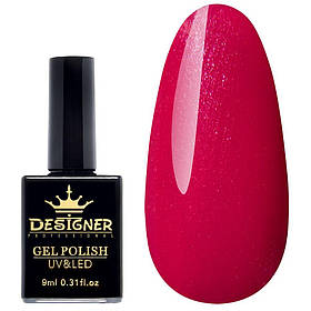 Шиммерний гель-лак Platinum Lux (9 мл.) Дизайнер для манікюру та педикюру "Кавуновий" N360