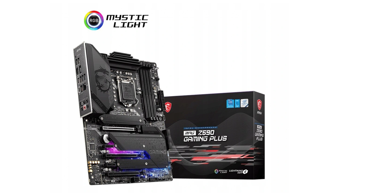 Материнська плата MSI MPG Z590 Gaming Plus ATX, фото 1