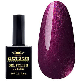 Шиммерний гель-лак Platinum Lux (9 мл.) Дизайнер для манікюру та педикюру "Свіжий інжир" O392