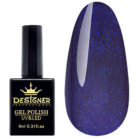 Гель-лак Дизайнер серії Diamond Kingdom для покриття нігтів, 9 мл "Зоряна ніч" O400