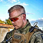 🛡️Тактичні балістичні окуляри Swiss Eye Raptor Olive | Оливковий колір, захист 100% UV, фото 2