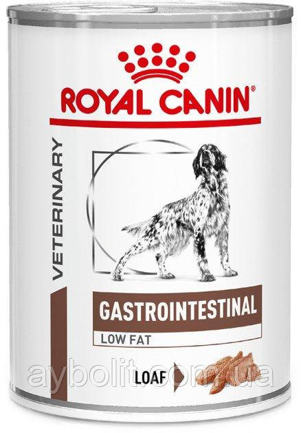 Вологий корм для дорослих собак Royal Canin Gastro-Intestinal Low Fat Dog Cans 0.41 кг