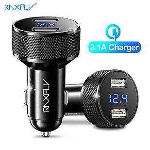 Автомобільний зарядний пристрій RAXFLY RAX181752