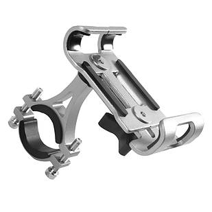 Тримач для телефону на велосипед з обертанням на 360° RAXFLY RAX251AJ4011 Silver