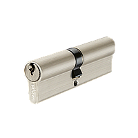 Цилиндр для замка ключ/ключ P6E40/40 SN Матовый никель