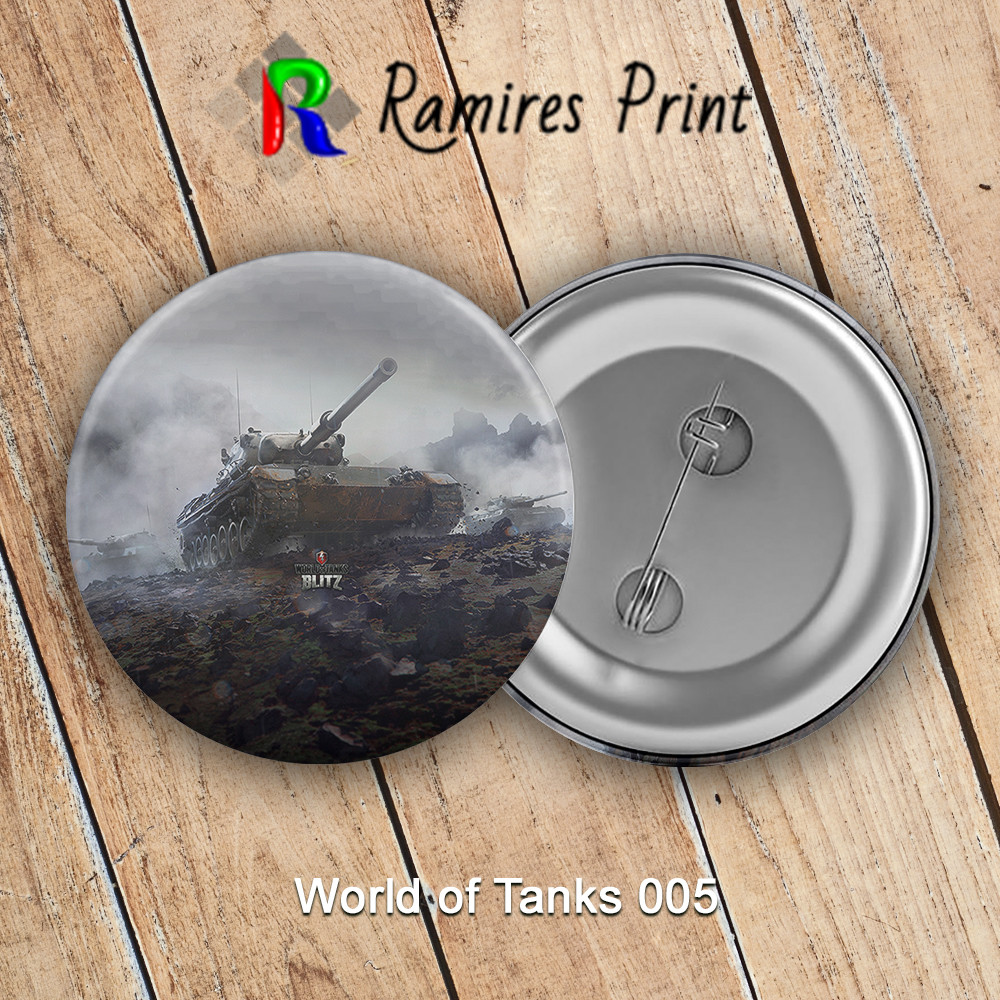 Значок 32 мм WoT 005