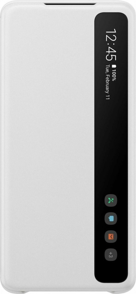 Оригінальний чохол Clear View Cover Black для Samsung Galaxy S20 Plus SM-G985