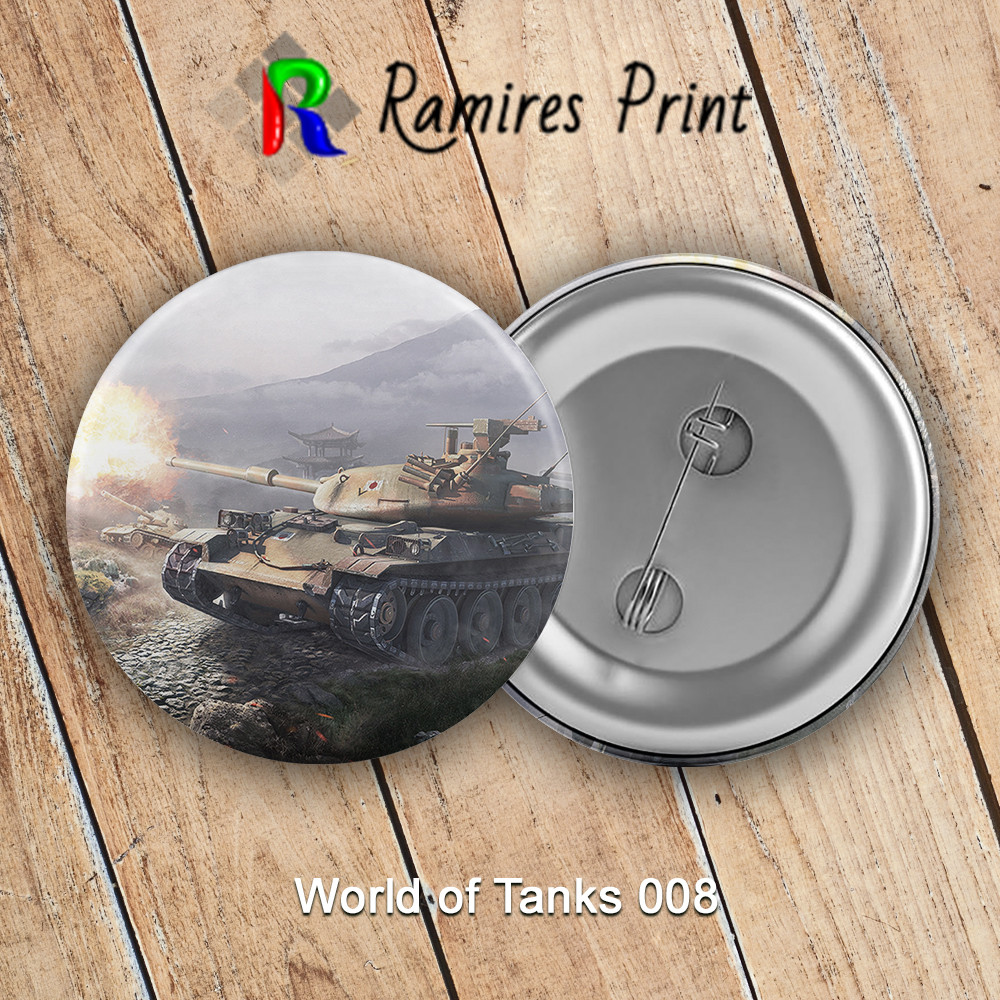Значок 32 мм WoT 008