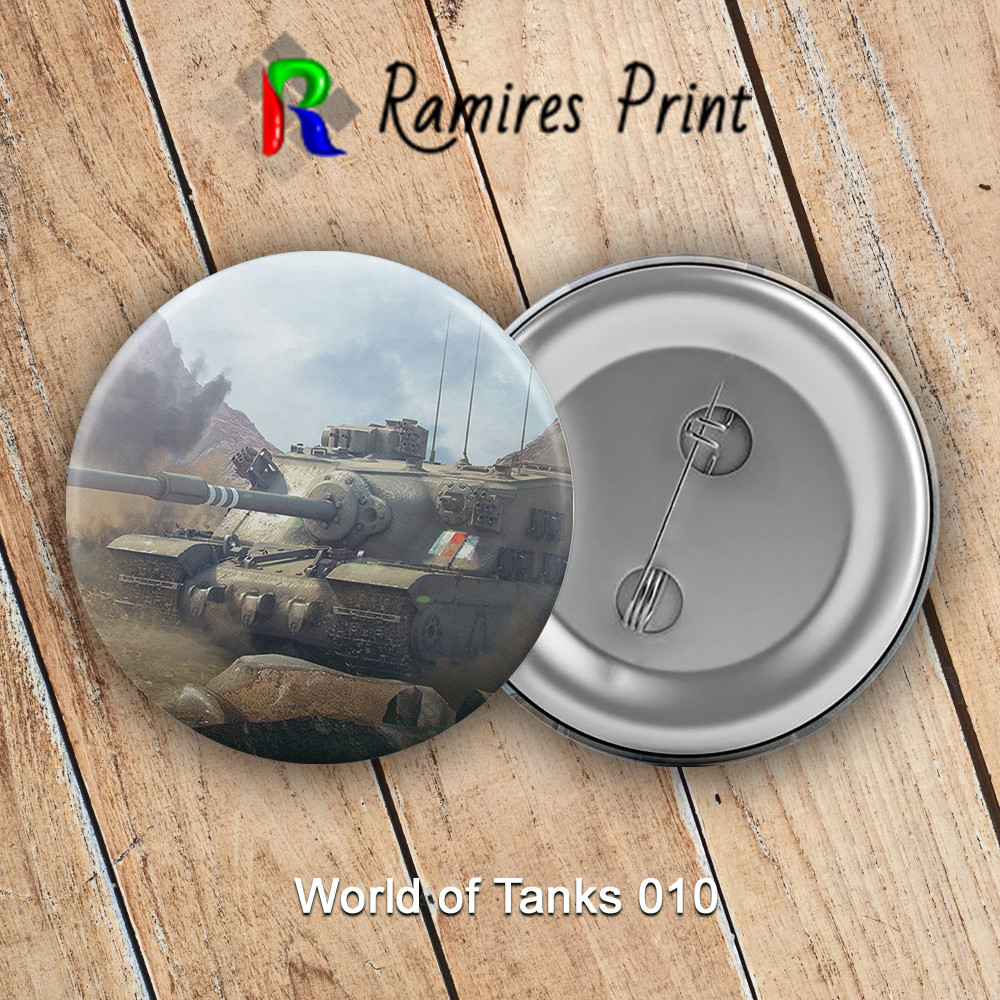 Значок 32 мм WoT 010