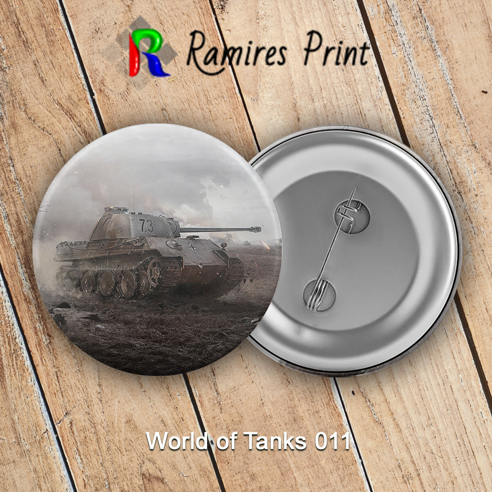 Значок 32 мм WoT 011