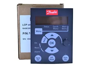 Дисплей LCP 12 з потенціометром для частотних перетворювачів Danfoss VLT® Micro Drive FC 51