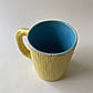 Чашка Жовто-блакитна 350мл керамічна прапор ручної роботи, фото 2