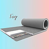 Матрац топер «Fog» Gray-White collection 140x190, фото 6