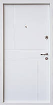 Двері Qdoors Преміум Стиль-М венге сірий горизонт/біле дерево, фото 2