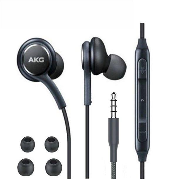 Навушники-гарнітура AKG EO-IG955 Samsung Black 3.5 mm - фото 1 - id-p1617101517