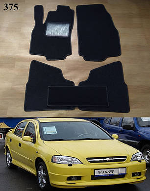 Ворсові килимки на Chevrolet Viva '04-11, фото 2