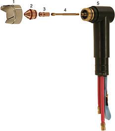 Комплектуючі до пальника PT-26 ESAB