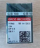 Иглы Grozz-bekkert DP - 5 -120 R универсальные, для швейных машин