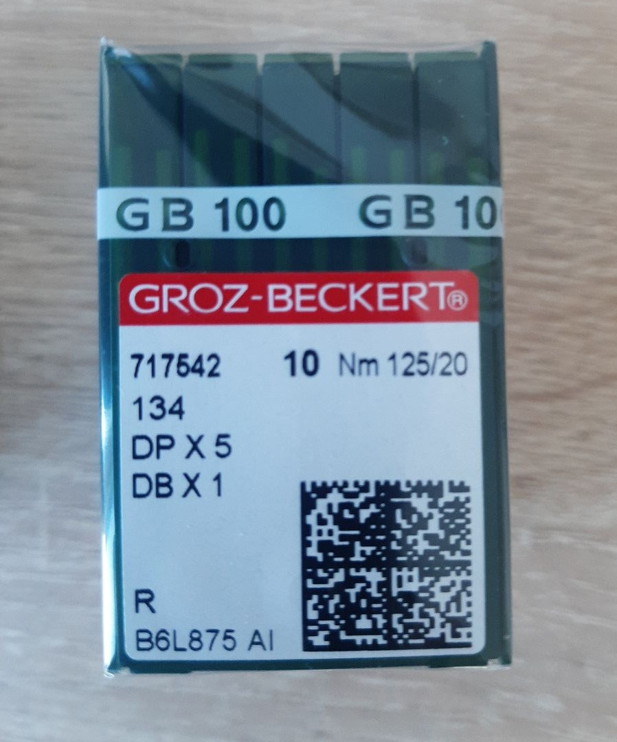 Иглы Grozz-bekkert DP - 5 -125 R универсальные, для швейных машин - фото 1 - id-p1133593318