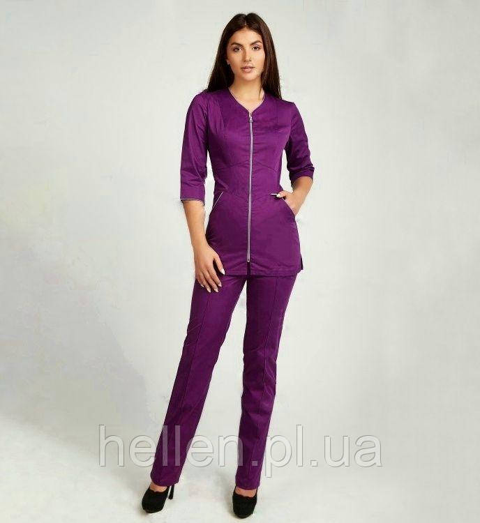 Костюм медичний жіночий Блискавка