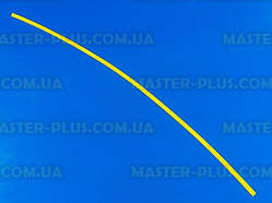 Трубка термоусадкова жовта 7.0/3.5 мм для проводів, 1 м - Мастер Плюс