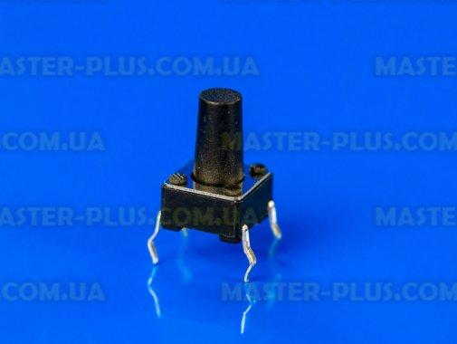 Кнопка тактова 6х6x9,5мм 4pin, 7.49.0010