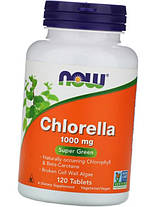 Хлорелла Now Chlorella 1000 mg 120 tab, фото 3