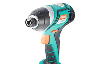 Гвинтоверт ударний акумуляторний Sturm CD3220CLS, 20 В, без АКБ та ЗУ, 1/4 Ніх, 150 Нм