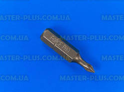 Біта хрестова Ph0 30 мм під адаптер 1/4" Force 121300 - сталевий насадок для шуруповерта