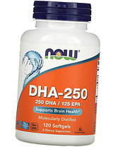 Жирні кислоти Now Foods DHA-250/125 EPA 120 softgels, фото 3