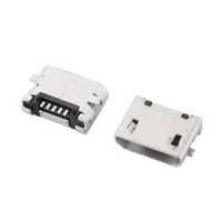 Гнездо Micro USB B 5pin SMT без юбки