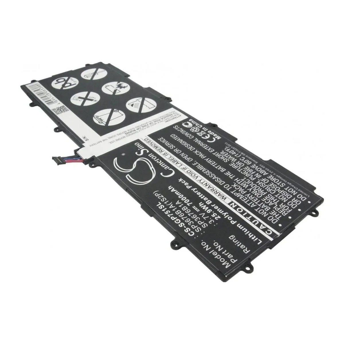 А Samsung SP3676B1A 7000 mAh батарея аккумулятор на планшет самсунг, фото 1