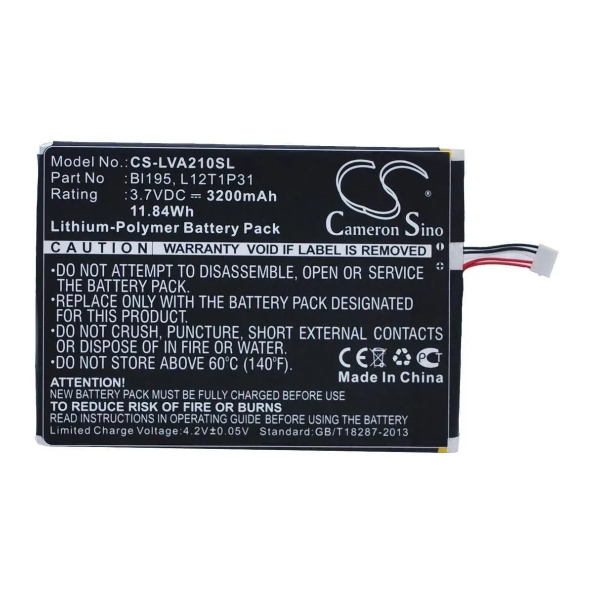 А Lenovo L12T1P31 3200 mAh батарея аккумулятор на планшет леново, фото 1