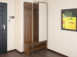 Прихожая маленька з дзеркалом 95 см FLASHNIKA Комфорт - 14