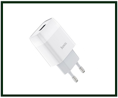 Сетевое зарядное устройство Hoco C72A 1 USB 2.1A, белое