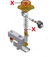 1T310422 Гумовий ущільнювач, d=9,19x2,62mm, Franke