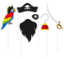 Карнавальний набір  для фотосесії Пірати