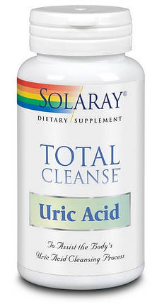 Solaray Total Cleanse Uric Acid 60 veg caps, фото 1