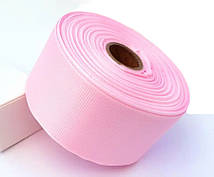Стрічка Репсова 4 см ≈23 м колір Світло Рожевий