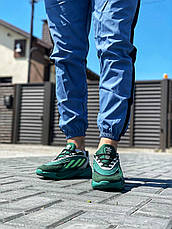 Чоловічі кросівки Adidas Ozelia Dark Green Hi Res Yellow GX3631, фото 4